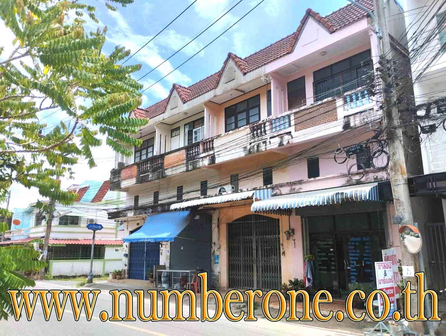 ขายอาคารพาณิชย์ ถ.บางใหญ่ จ.สุราษฎร์ธานี